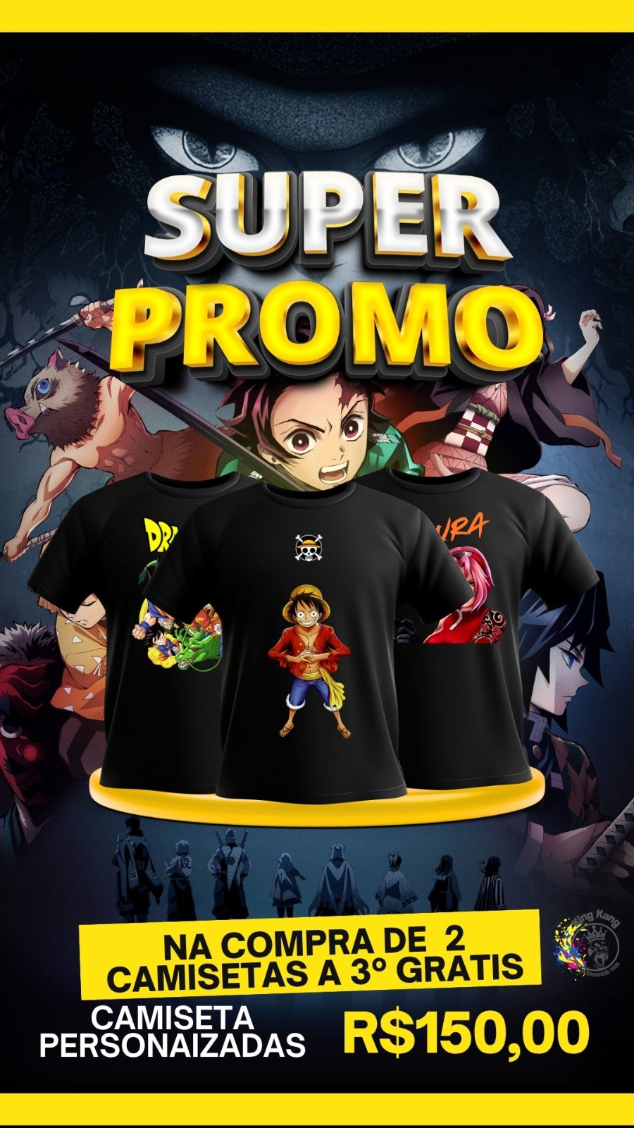 Brindes Personalizados e Camisetas Premium - King Kang